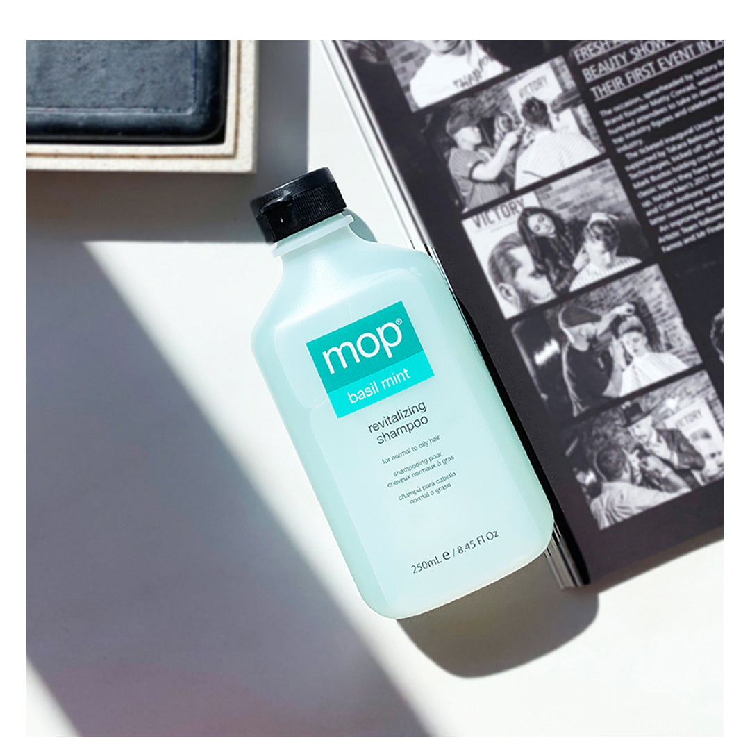 MOP Basil Mint Shampoo 100 Vegan Gluten free shampoo